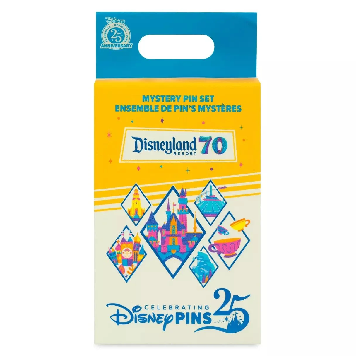 Disneyland 70th Anniversary Pin Collection on Disney Store